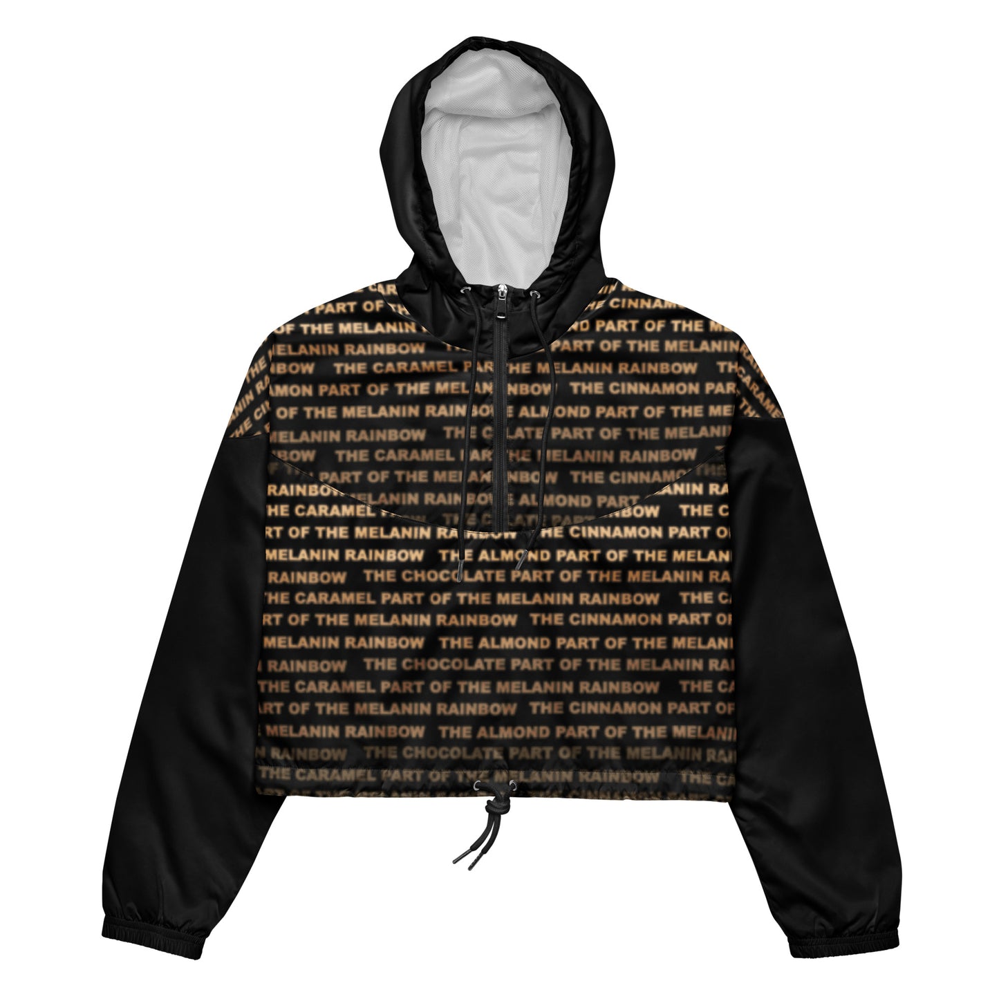 Melanin Parts (cropped windbreaker)
